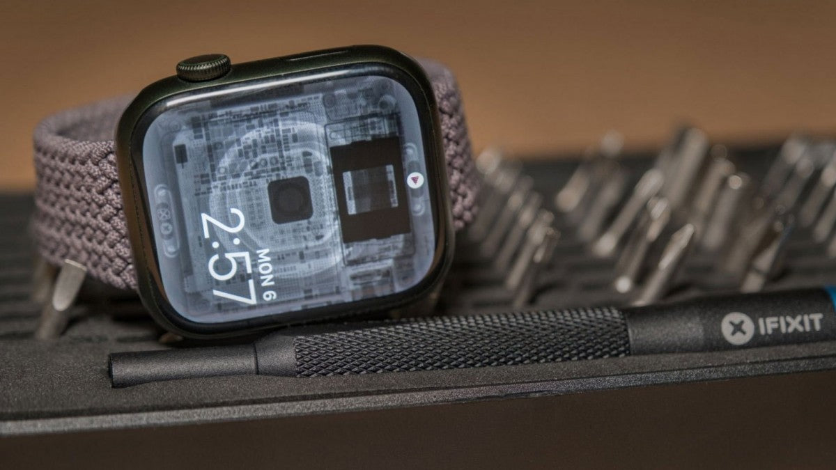 Pogledajte ovu rendgensku pozadinu za Apple Watch Series 7