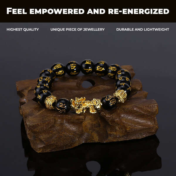 An energized bracelet with powerful symbols - Aureas - AI WEB SHOP