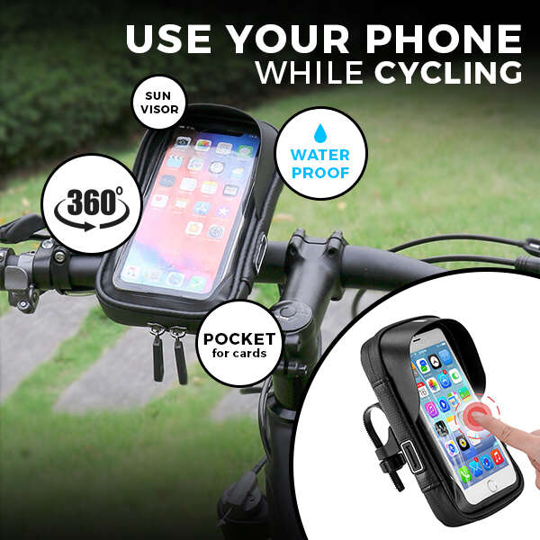 Waterproof bike phone holder - Arrand - AI WEB SHOP