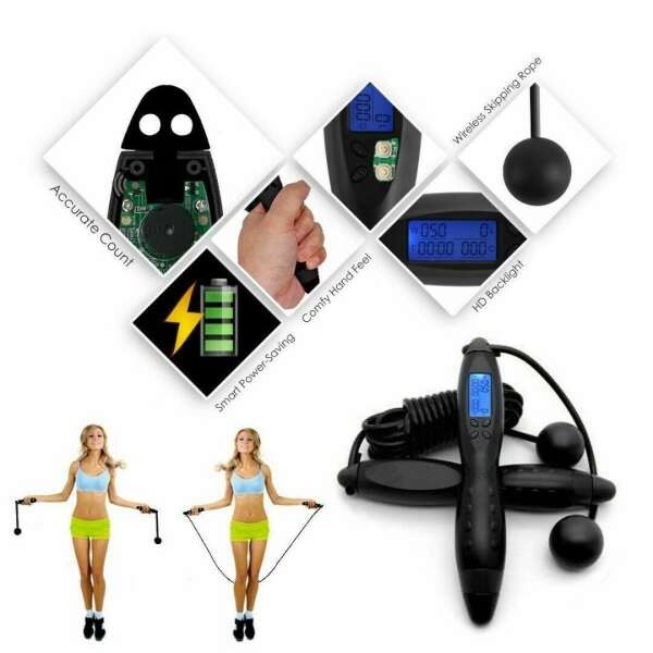 Jump rope with digital counter - Jimbo - AI WEB SHOP