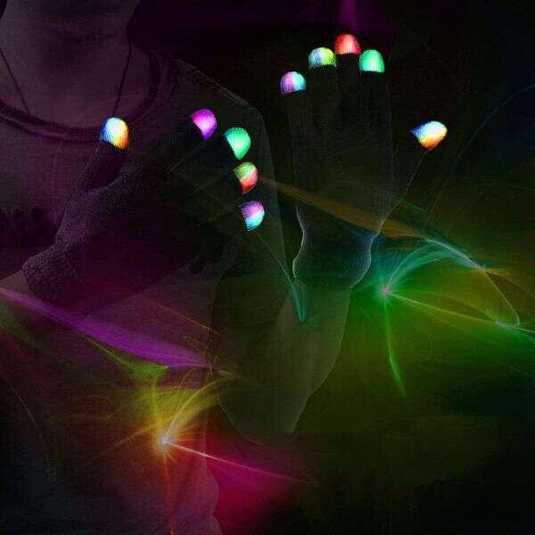 Gloves with led lights - Lighty - AI WEB SHOP