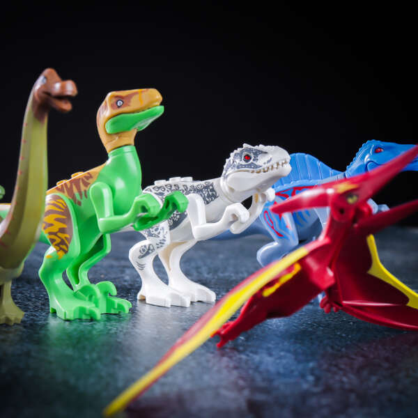 Dinosaurs toys set - Dinotrone - AI WEB SHOP