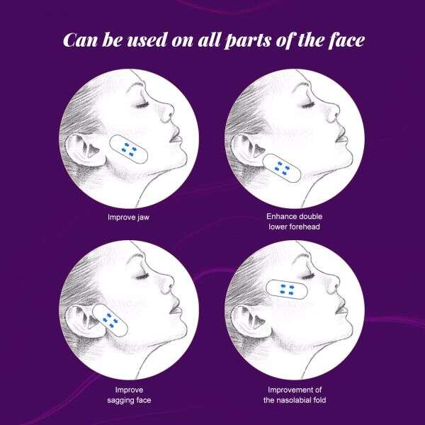 Set of 60 face patches - Darset - AI WEB SHOP