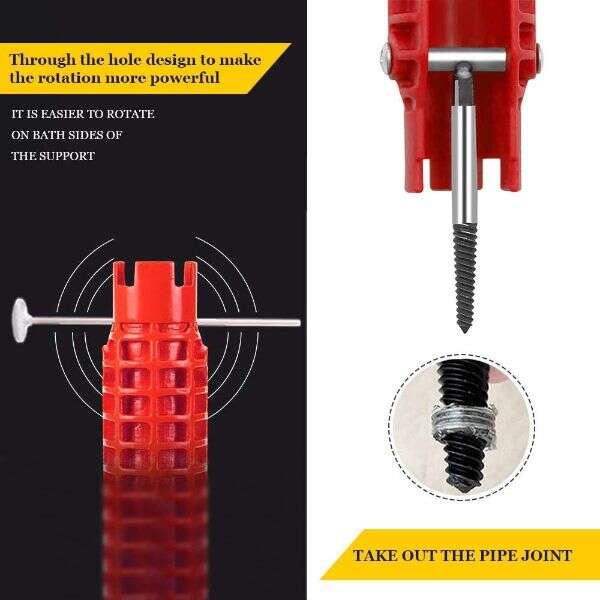 Multi-purpose plumbing tool for pipes - Plumbo - AI WEB SHOP