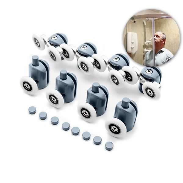 Set of 8 rollers for shower cabin - Rollero - AI WEB SHOP