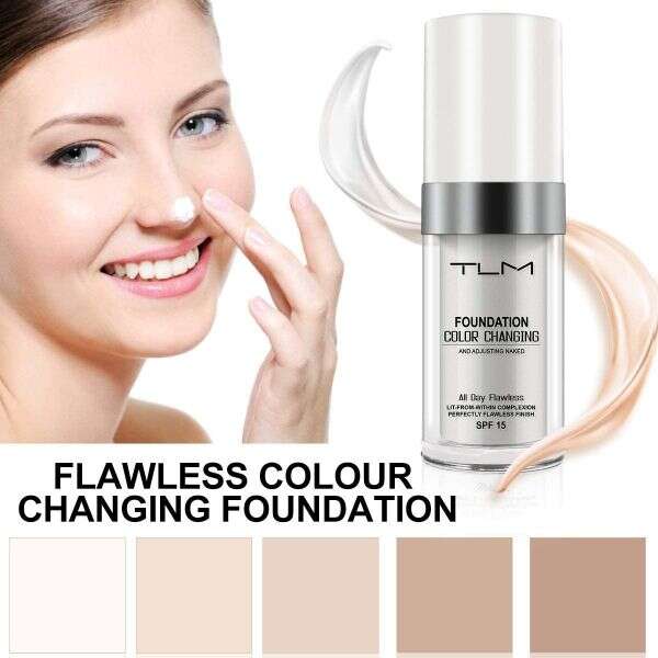 Adaptable liquid foundation - Foundation color changing - AI WEB SHOP