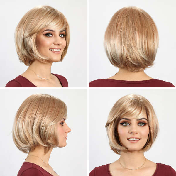 Modern bob wig - Madalene - AI WEB SHOP