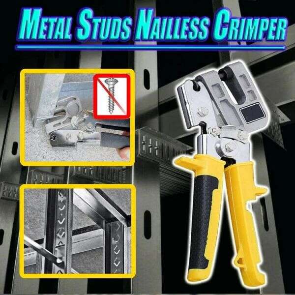 Metal studs fastening crimper - NeoCrimper - AI WEB SHOP