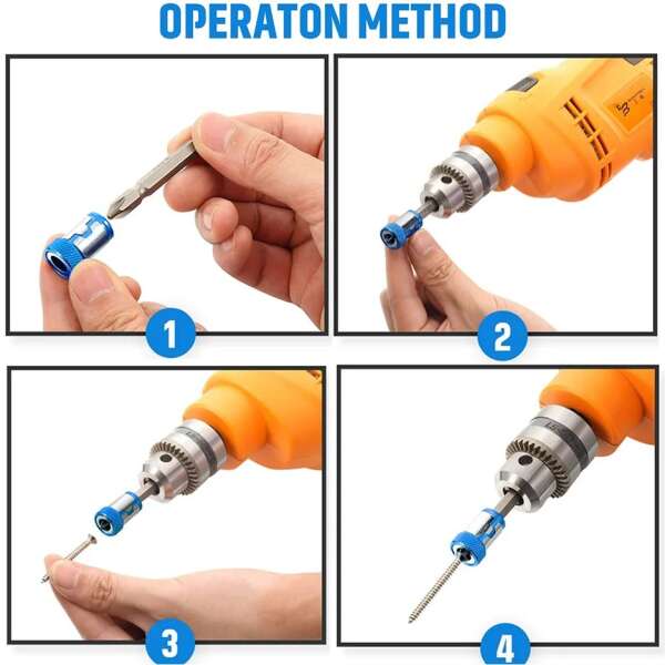 Universal magnetic ring for drill - UniRing - AI WEB SHOP