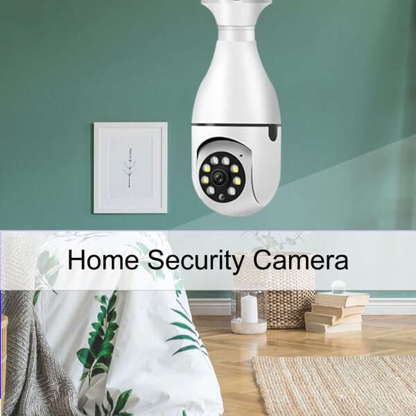 Wi-fi camera shaped as light bulb I Bulbcam - AI WEB SHOP