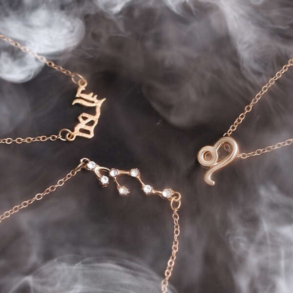 Set of 3 zodiac necklaces - Astrea - AI WEB SHOP