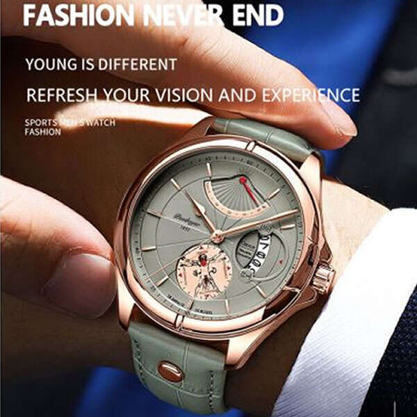 Stylish man watch - Oliveron - AI WEB SHOP