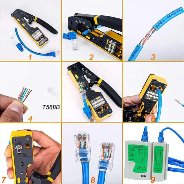 Modular crimping, cutting and wire stripping tool - Crimphoff - AI WEB SHOP