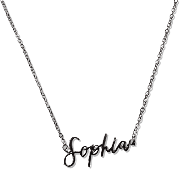 Necklace with name pendant - Namino - AI WEB SHOP