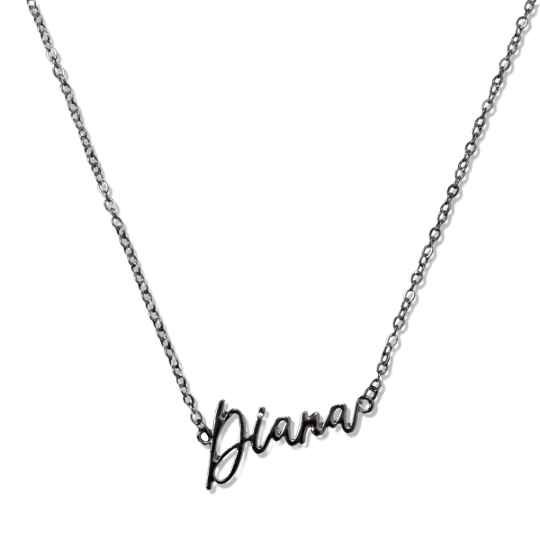 Necklace with name pendant - Namino - AI WEB SHOP