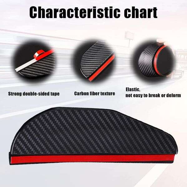 Set of 2 pcs of rearview mirror shields - Gardamir - AI WEB SHOP