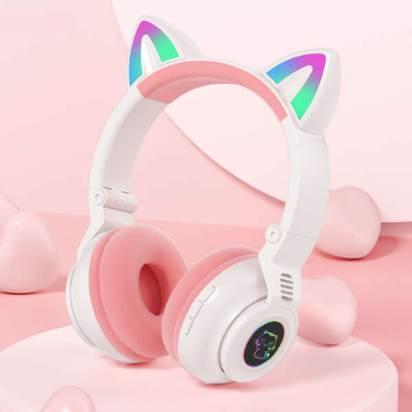 Bluetooth trendy headphones - Kitty - AI WEB SHOP