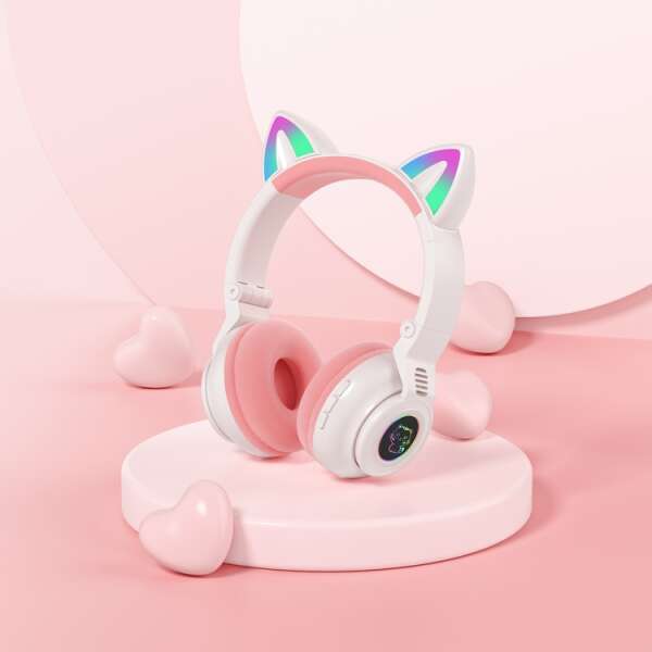 Bluetooth trendy headphones - Kitty - AI WEB SHOP