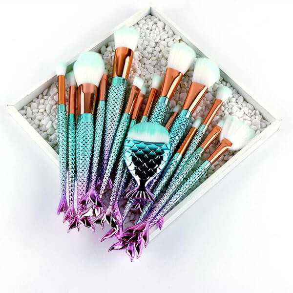 Make-up brushes set - MermaidS - AI WEB SHOP